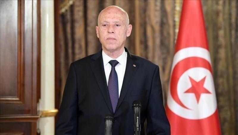  الرئيس التونسى قيس سعيد