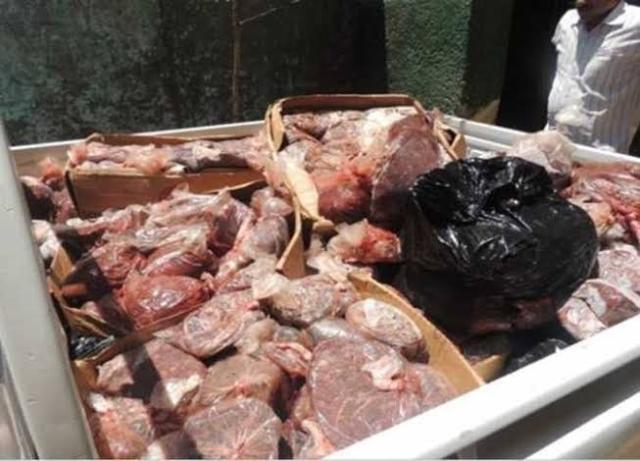ضبط 2 طن لحوم فاسدة داخل مطعم شهير بالسلام