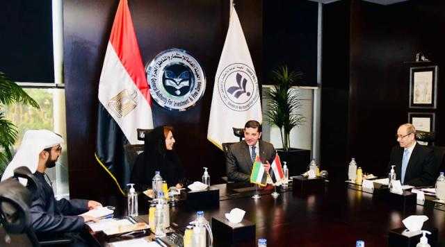 مباحثات بين رئيس هيئة الاستثمار وسفيرة الإمارات لجذب استثمارات جديدة في مصر