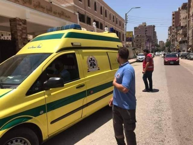 إصابة 3 أشخاص بينهم طفل في بني سويف