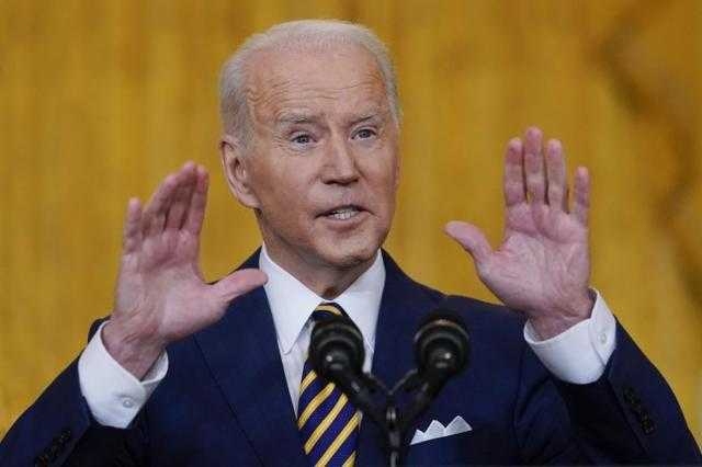 بايدن يعلن موافقة مجموعة السبع على فرض حزمة عقوبات بحق روسيا