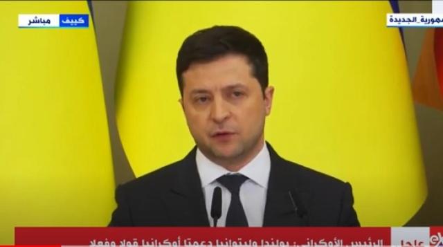 رئيس أوكرانيا: يجب إدانة العدوان الروسي بشكل فوري وقاسي (فيديو)