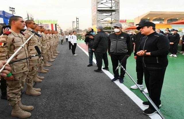 «شردي» عن زيارة الرئيس للكلية الحربية: «قدوة للطلاب» - فيديو