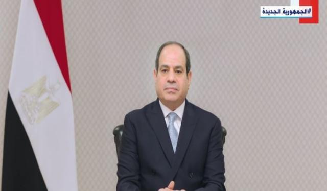 السيسي: «كورونا كشفت ضعف المنظومة الدولية»