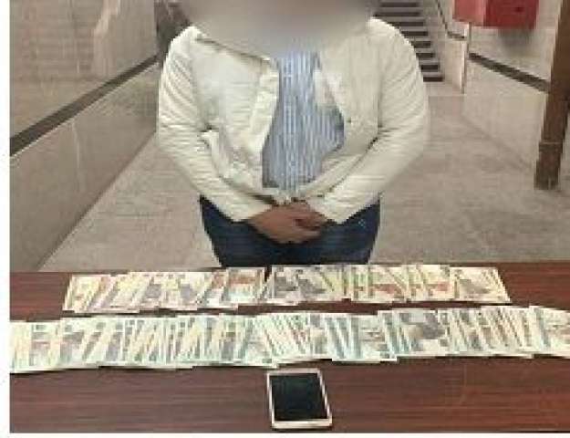 المتهم والمضبوطات