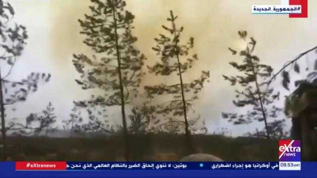 بالفيديو.. قصف روسي بصواريخ جراد على مدينة سومي الأوكرانية