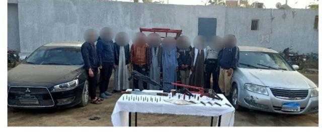 القبض على تشكيل عصابي تخصص في سرقة المواشي بالمنوفية