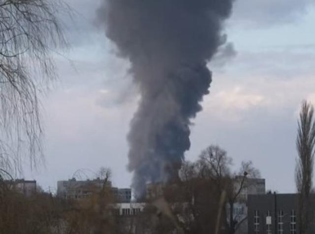 عاجل.. قصف خط غاز في فاسيلكيف الأوكرانية - فيديو