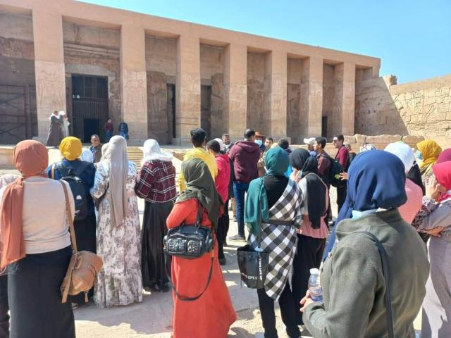 جامعة سوهاج تنظم رحلة ترفيهية لطلاب مركز نور البصيرة لذوى الإعاقة