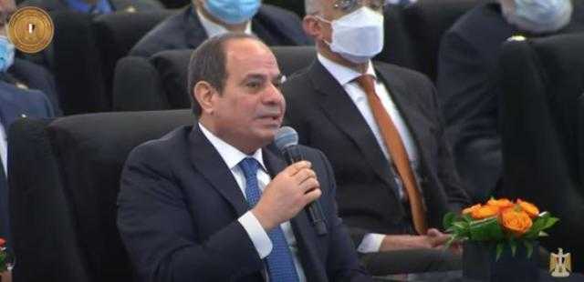 السيسي لمنتقدي حقوق الإنسان: «الناس في مصر مظلومة ومبتتعالجش كويس عشان مش معايا فلوس»