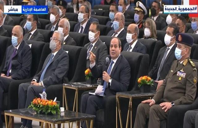 الرئيس السيسي: «الناس بتتخانق عشان تغشش ولادها»