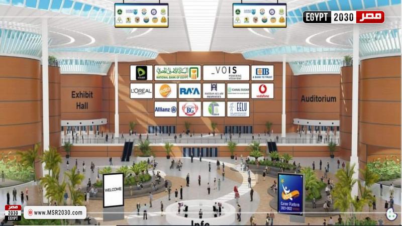 الملتقى الإفتراضي للتوظيف بجامعة الزقازيق
