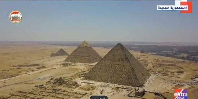 السيسي يشاهد فيلمًا تسجيليًا بعنوان «ملحمة بناء»