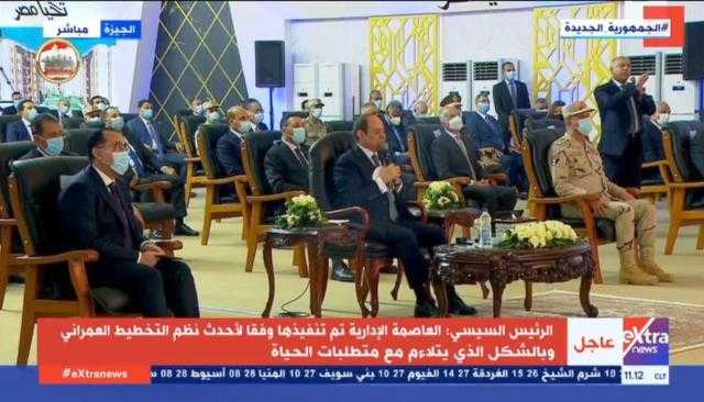 السيسي للمواطنين: «امشوا على الدائري وشوفوا حجم البناء»