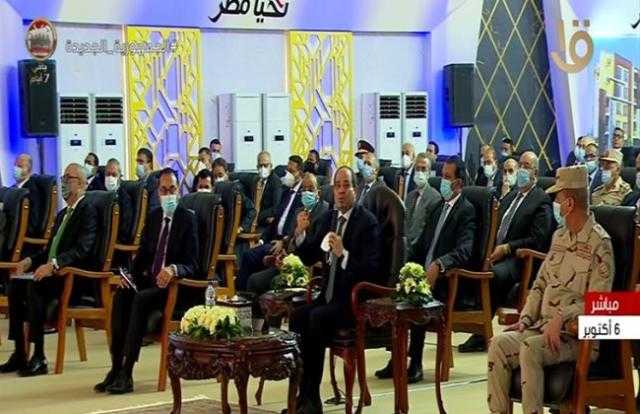 السيسي: «حطينا اشتراطات البناء عشان محدش يقولي اشمعنا أنا»