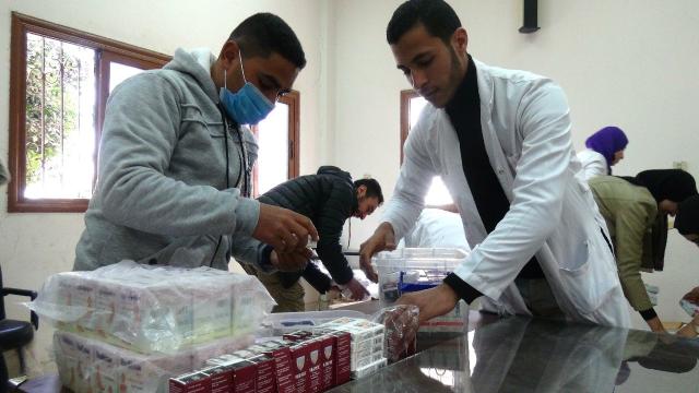 جامعة المنيا تطلق قافلة طبية جديدة لقرية «أبيوها»