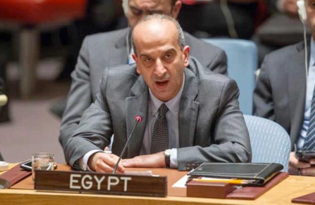 مندوب مصر الدائم بالأمم المتحدة