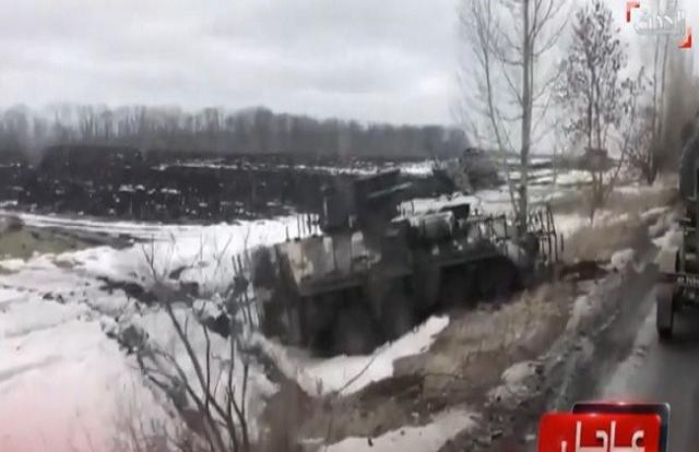 الدفاع الروسية تنشر فيديو حصري لدبابات أوكرانية تم تدميرها