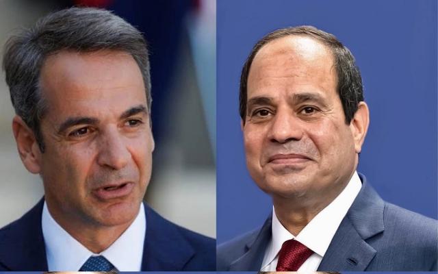 السيسي ورئيس وزراء اليونان 