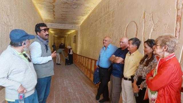 «وادي الملوك» تستقبل رئيس الاتحاد الدولي للرماية