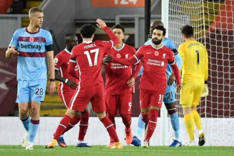 موعد مباراة ليفربول ضد وست هام في الدوري الإنجليزي والقنوات الناقلة
