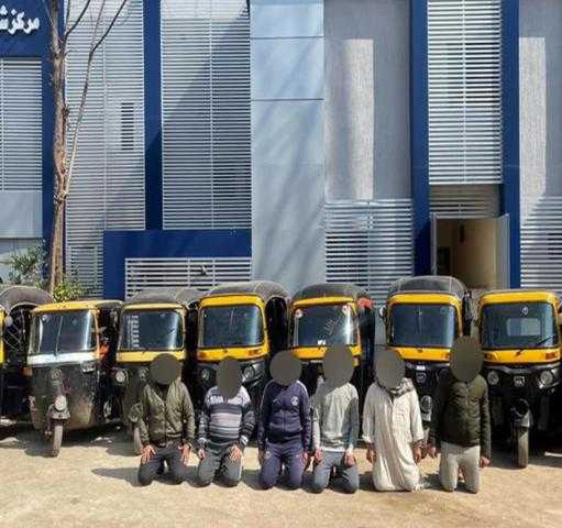 ضبط عصابة تخصصت في سرقة «التوك توك» بالدقهلية