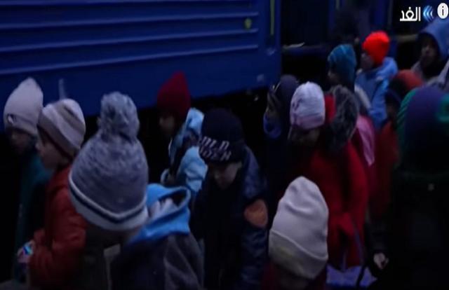 فيديو يرصد معاناة أيتام أوكرانيا خلال الغزو الروسي