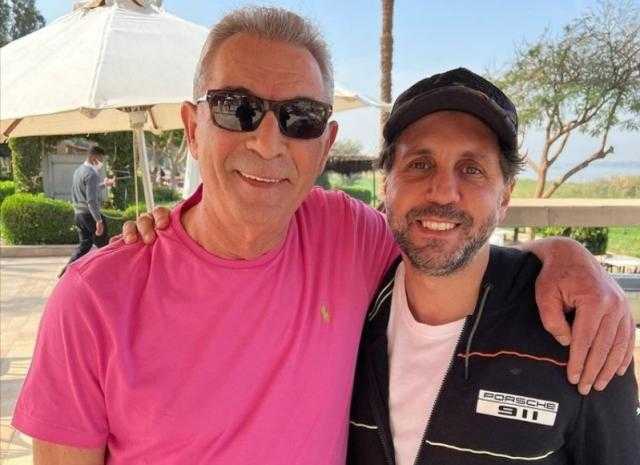 «صباح الكاريزما».. هشام ماجد يخطف الأنظار في أحدث ظهور برفقة محمود حميدة