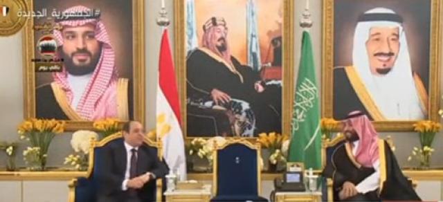 تنسيق مصري سعودي بشأن القضايا الإقليمية والدولية  «فيديو»