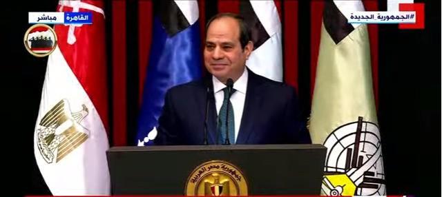 «كلام عجيب والله».. السيسي: نعجز  عن تقديم الشكر لأسر الشهداء