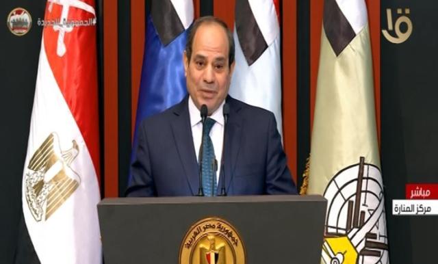 السيسي خلال احتفالية يوم الشهيد: «أهل الشر لا يمكن أن ينتصروا»
