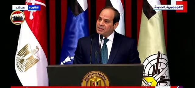 السيسي: «تكلفة البناء اللي إحنا فيه ده من دم أبنائنا»