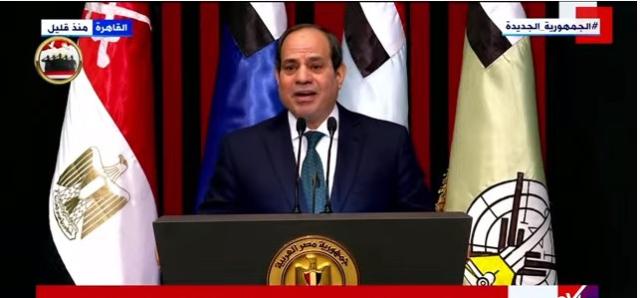 السيسي في «يوم الشهيد»: مهما كانت بشاعة أهل الشر.. في النهاية الخير هينجح