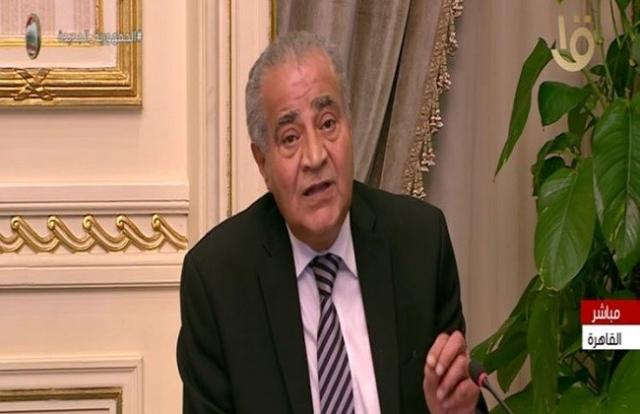 وزير التموين: لدينا شبه اكتفاء ذاتي من إنتاج السكر