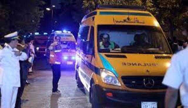 أصابة 8 أشخاص بتسمم فى ظروف غامضة داخل مرزعة بالشيخ زايد