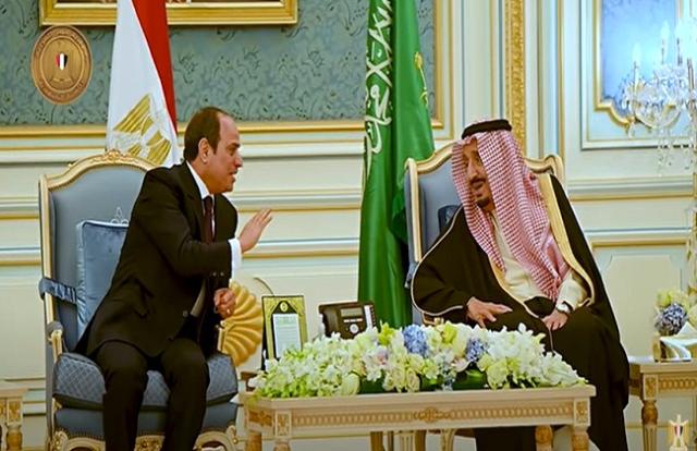 السيسي وملك السعودية