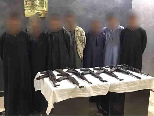 ضبط 7 أشخاص بحوزتهم بنادق فى حملة أمنية مكبرة بأسيوط