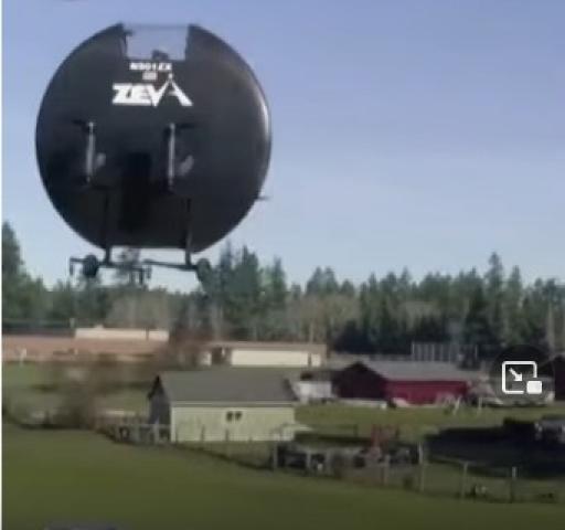 شاهد.. التنقل بالطبق الطائر لحل مشاكل الزحام في أمريكا