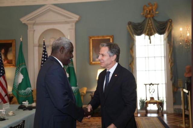 تفاصيل مباحثات «فقي وبلينكن» بعد إطلاق الحوار الرفيع المستوى الثامن