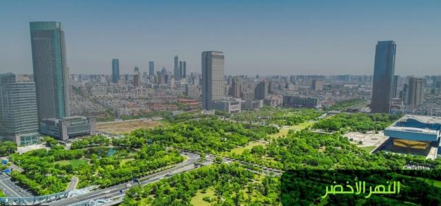 النهر الأخضر بالعاصمة الإدارية الجديدة