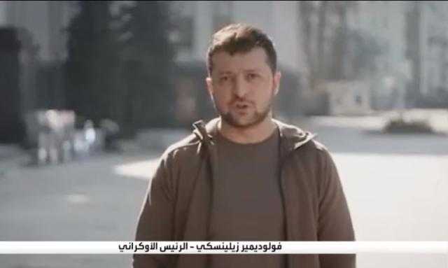 زيلينسكي: «شعبنا الآن يتشرد في أنحاء العالم»