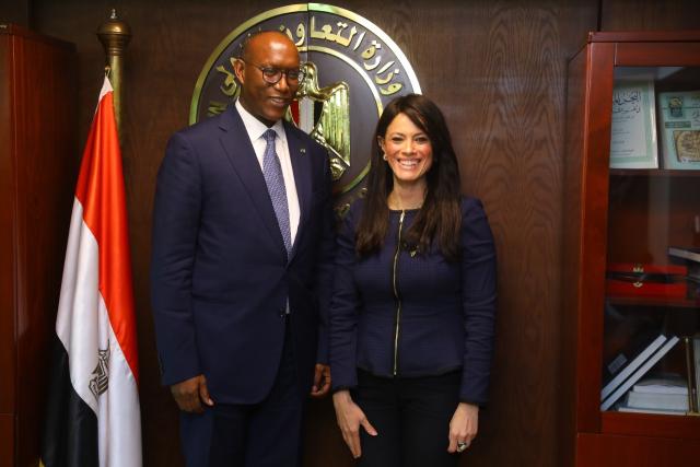 وزيرة التعاون الدولي 