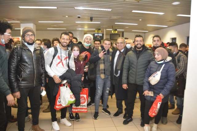 الطلاب العائدين من أوكرانيا