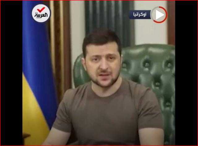 زيلينسكي لبوتين: «أن تكون قائد العالم هو أن تكون قائد السلام»