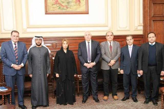 وزير الزراعة يبحث مع سفير الإمارات سبل التعاون بين البلدين
