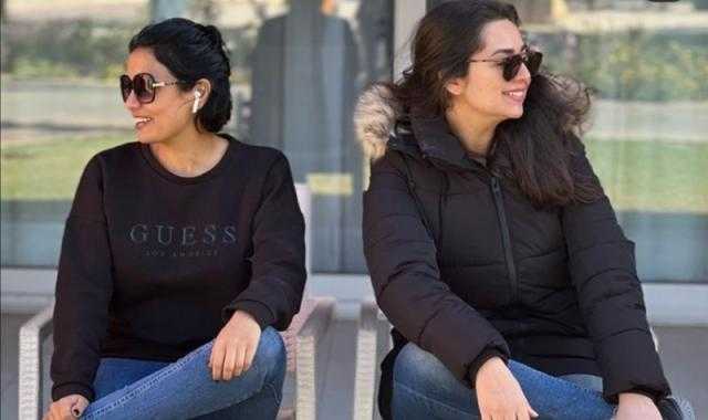 سهر الصايغ تستأنف تصوير «المداح» 2 برفقة هبة مجدي.. صور