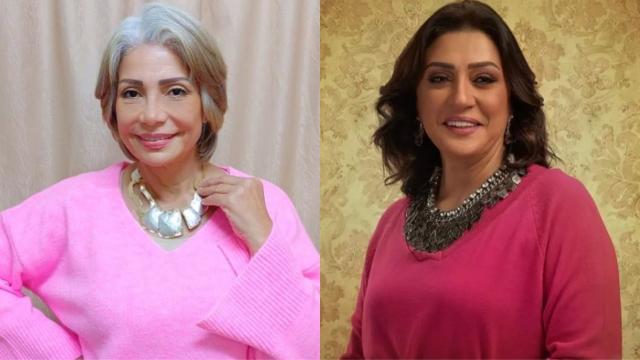 سوسن بدر ووفاء صادق