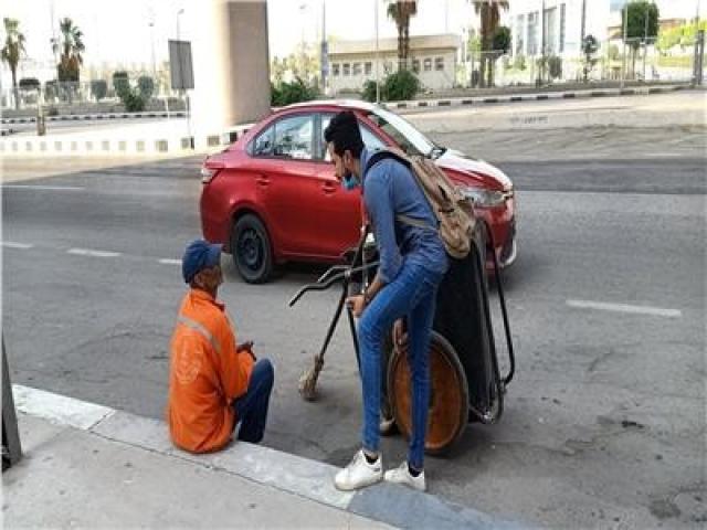 هيئة النظافة عن عمالها: «معندناش شحاتين» - فيديو