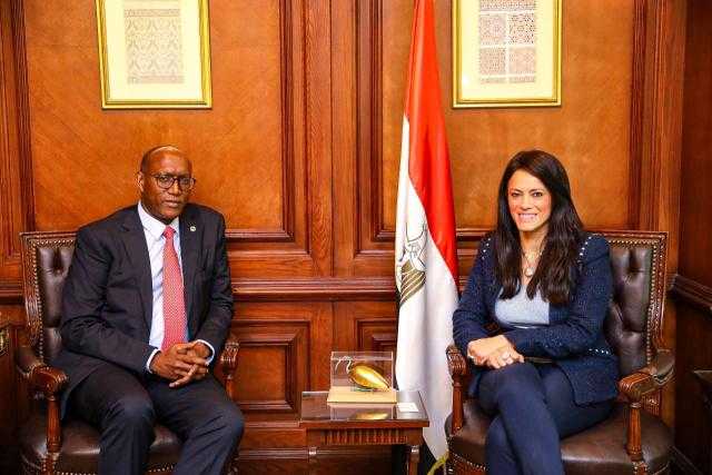 «المشاط» تناقش مع نائب رئيس بنك التنمية الأفريقي نتائج جولات البعثة