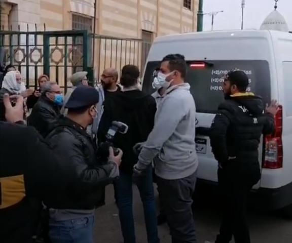 جنازة زكي فطين عبد الوهاب 
